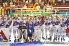 Czech Republic junior men team winner in inline hockey