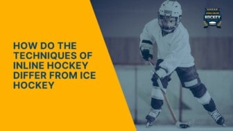 how do the techniques of inline hockey differ from ice hockey