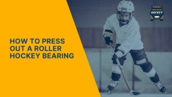 how to press out a roller hockey bearing