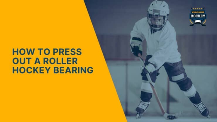 how to press out a roller hockey bearing