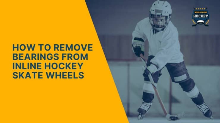 how to remove bearings from inline hockey skate wheels