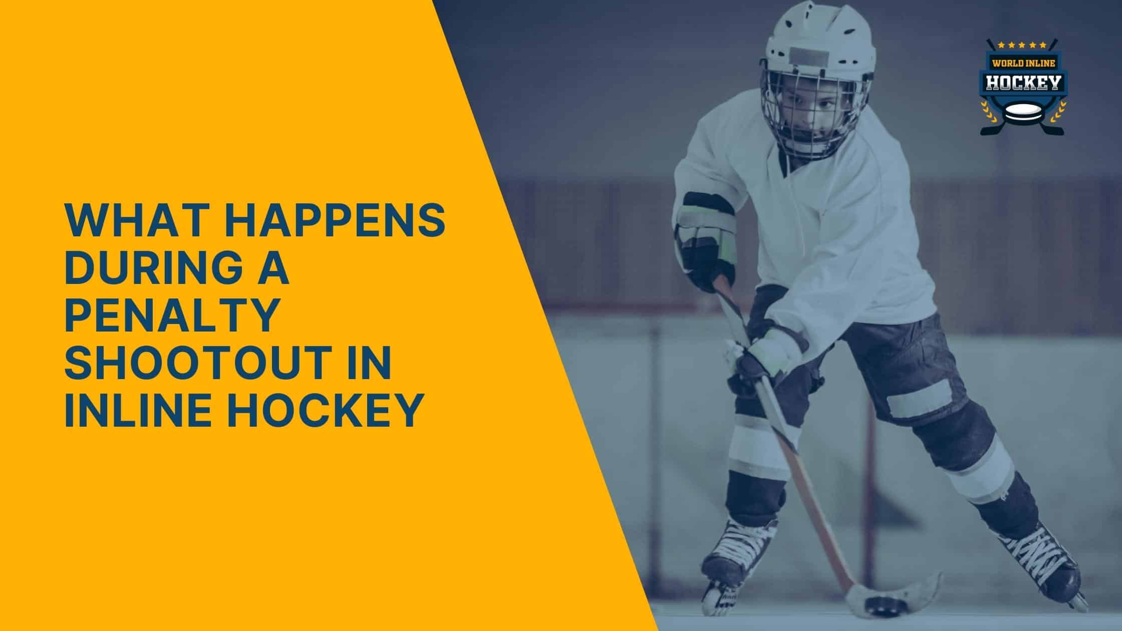 what happens during a penalty shootout in inline hockey
