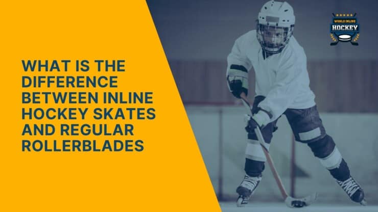 what is the difference between inline hockey skates and regular rollerblades