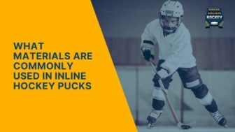 what materials are commonly used in inline hockey pucks