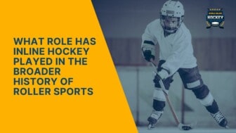 what role has inline hockey played in the broader history of roller sports