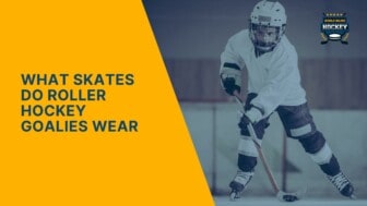 what skates do roller hockey goalies wear